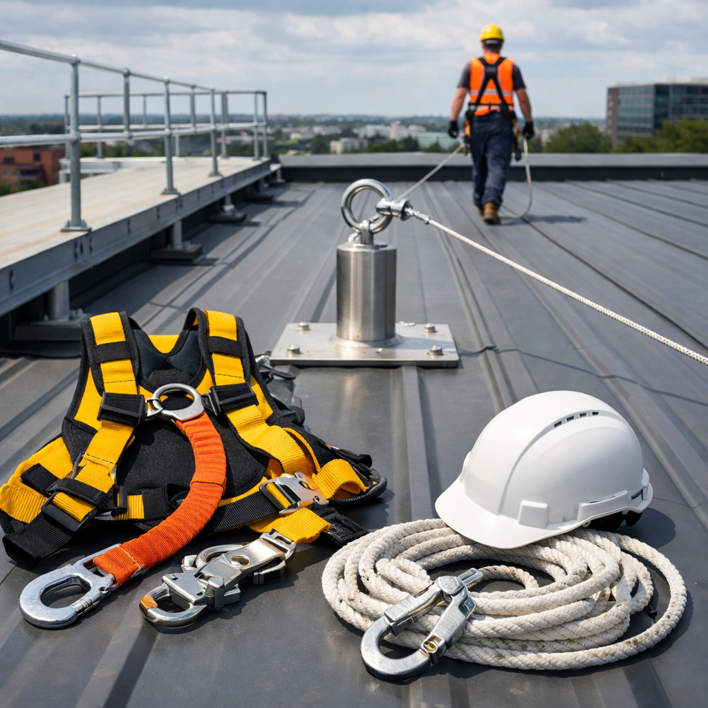 roofing fall protection systems