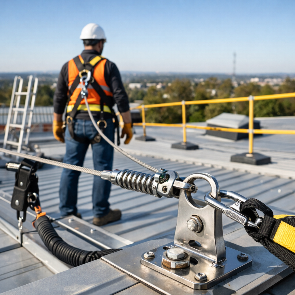 roofing fall protection systems