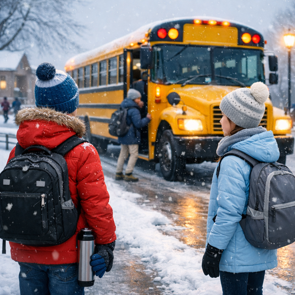 winter safety for students