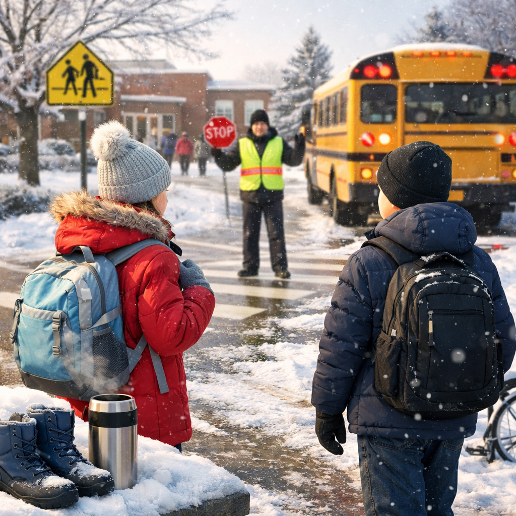 winter safety for students