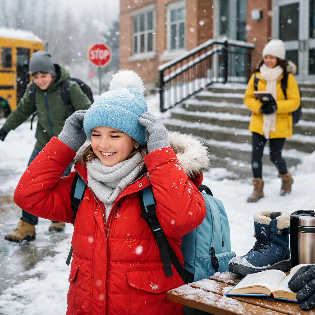 winter safety for students