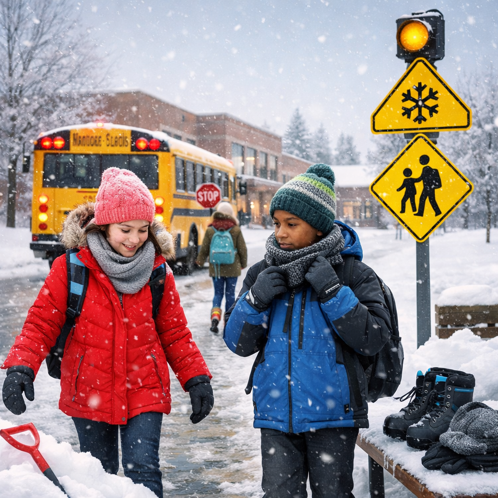 winter safety for students