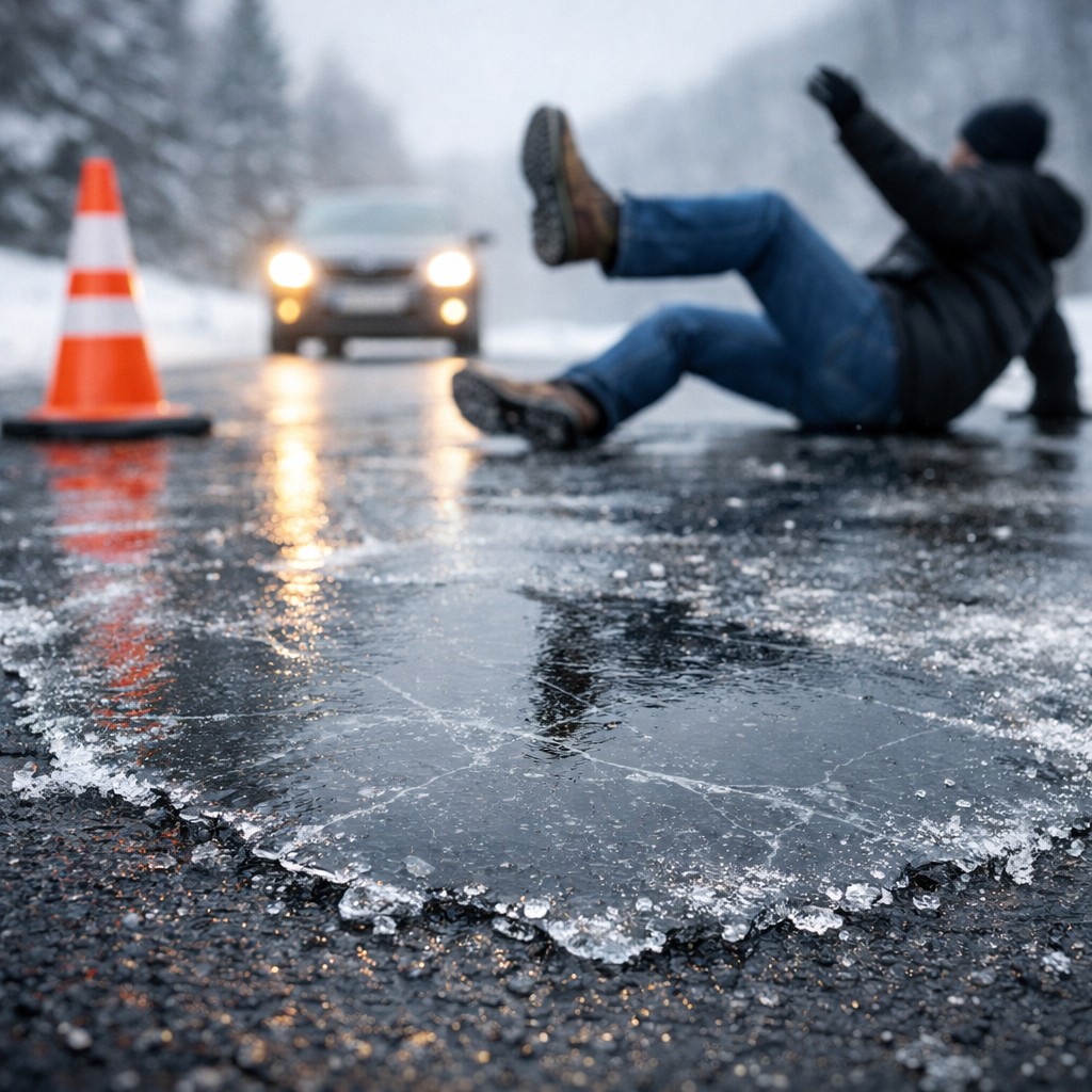 black ice safety