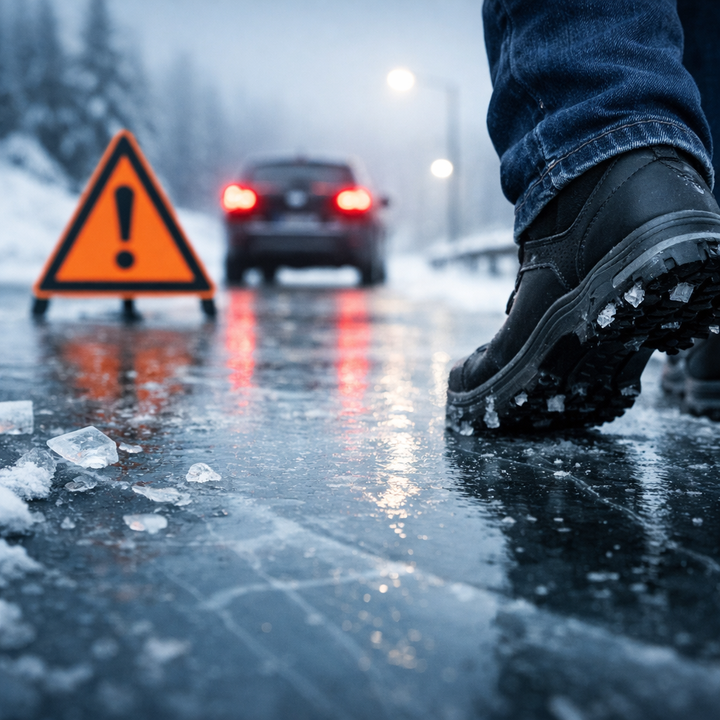 black ice safety
