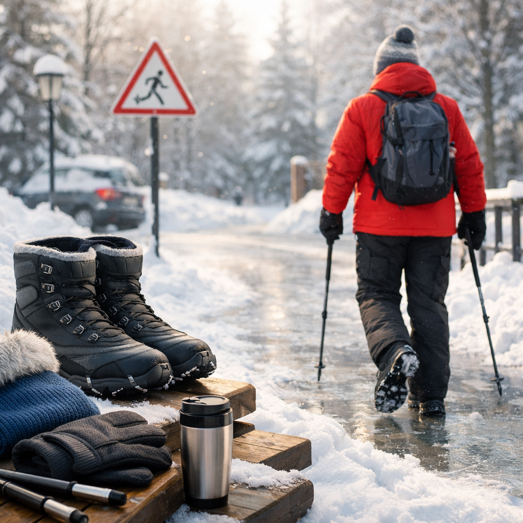 winter walking safety