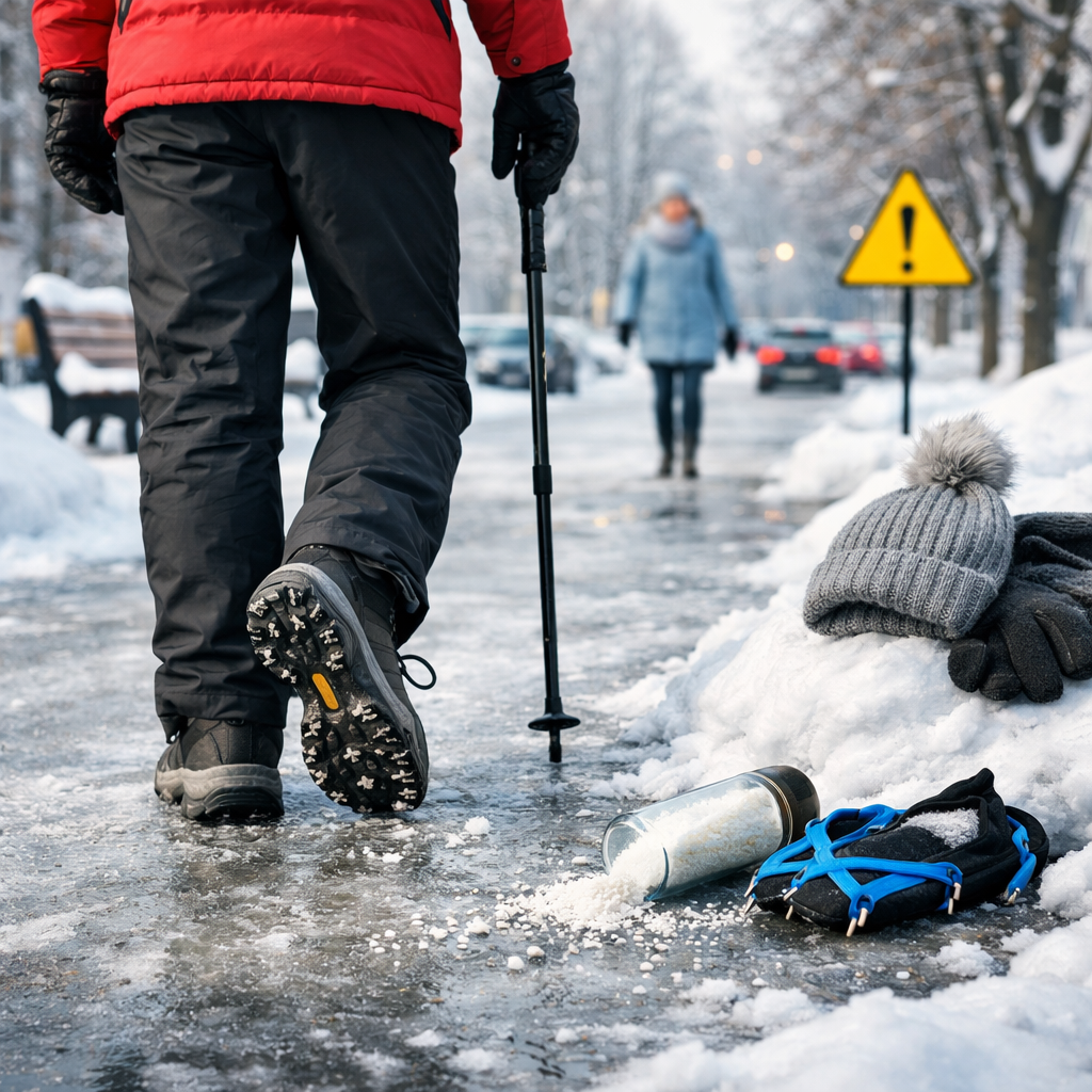 winter walking safety