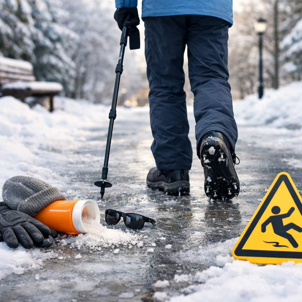 winter walking safety