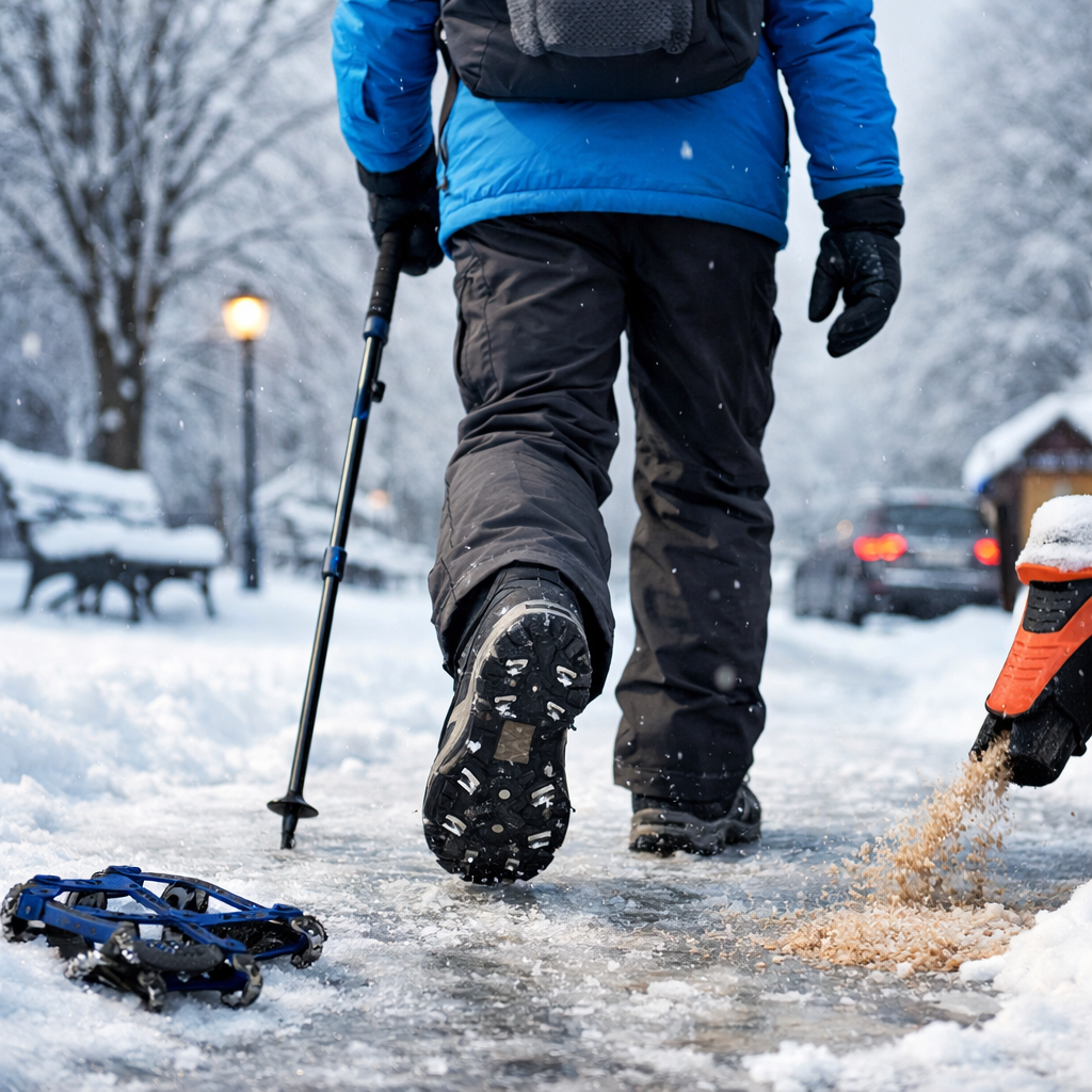 winter walking safety