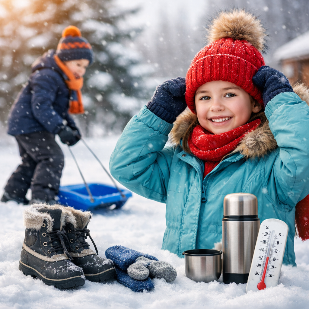 cold weather safety for kids