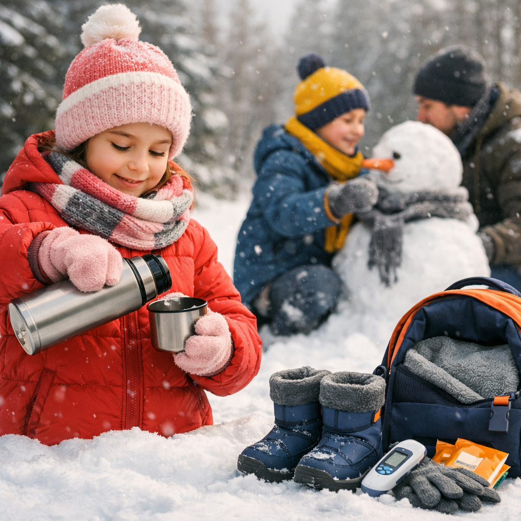 cold weather safety for kids