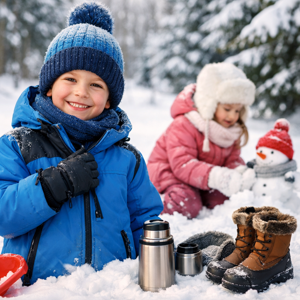 cold weather safety for kids