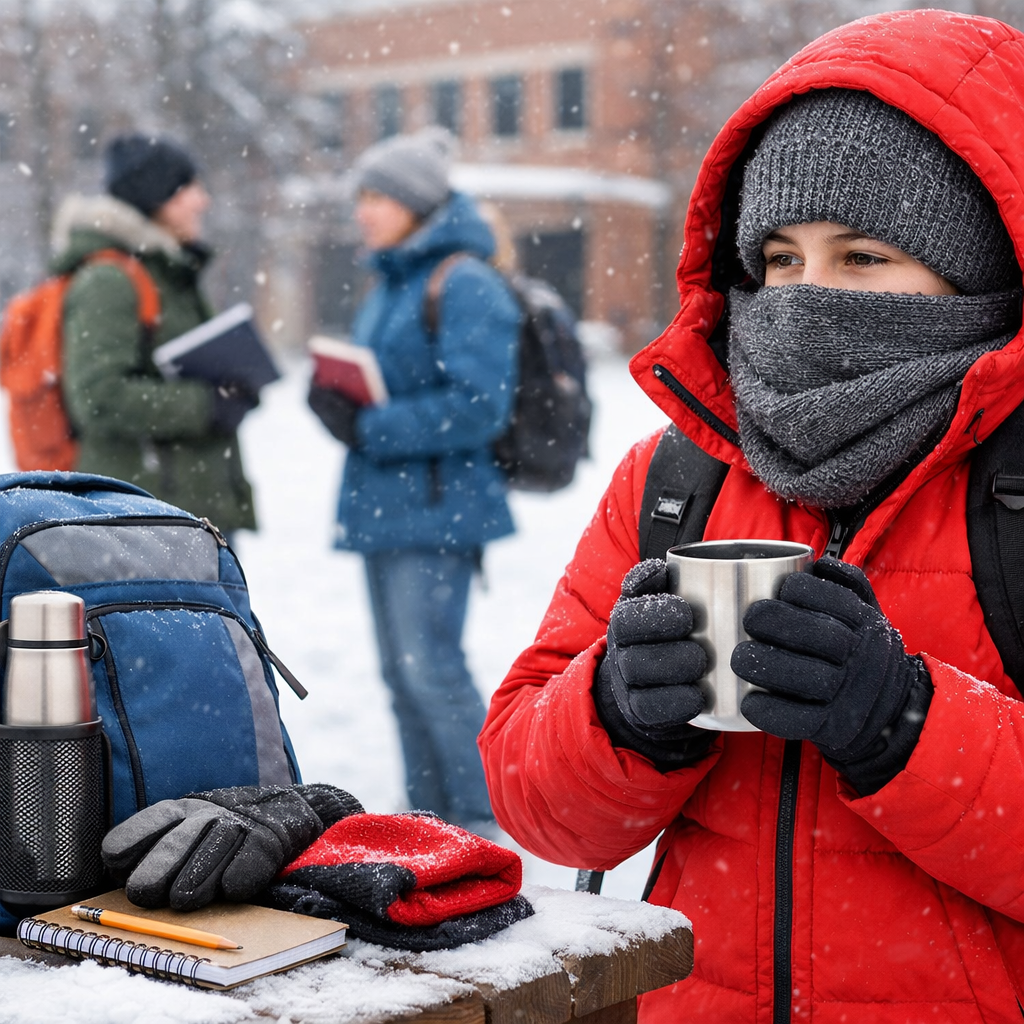 hypothermia prevention for students