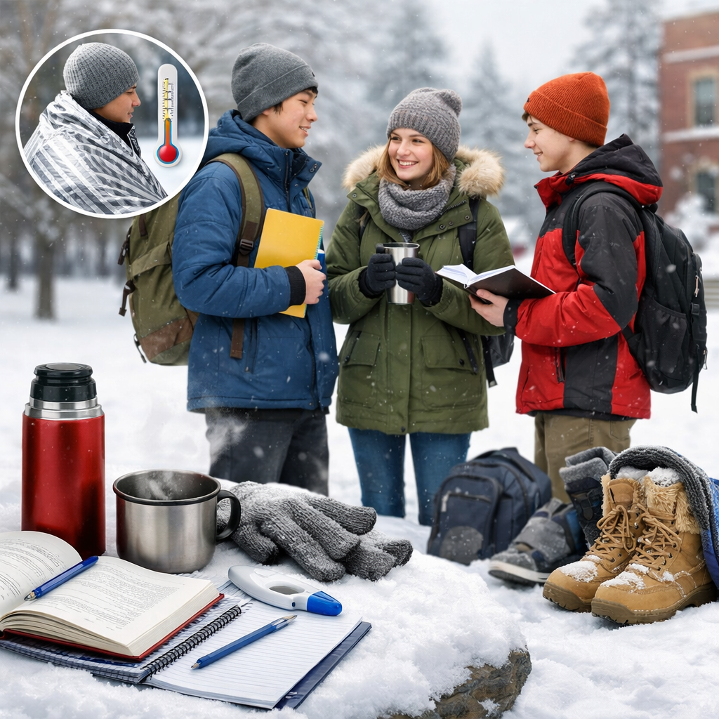 hypothermia prevention for students