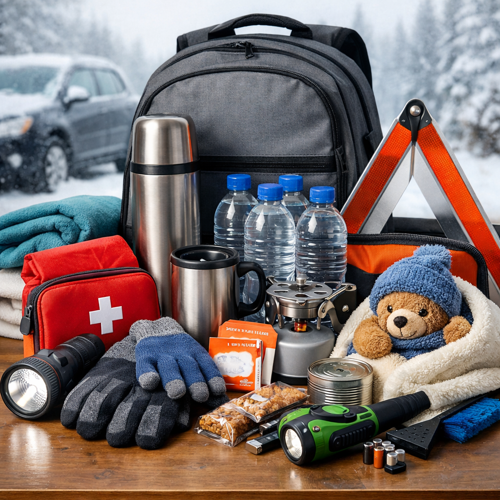 winter emergency kit for families