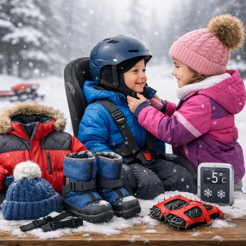 winter clothing safety for kids