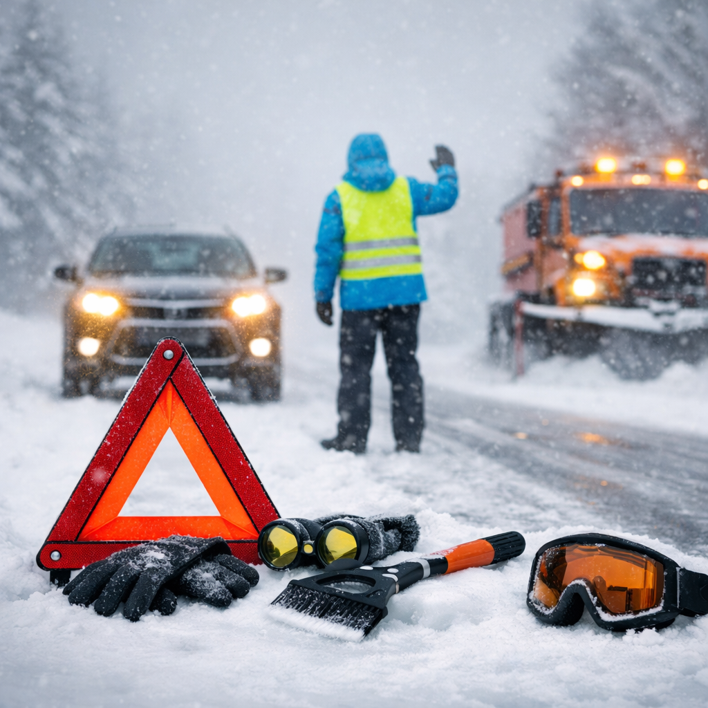 winter visibility safety