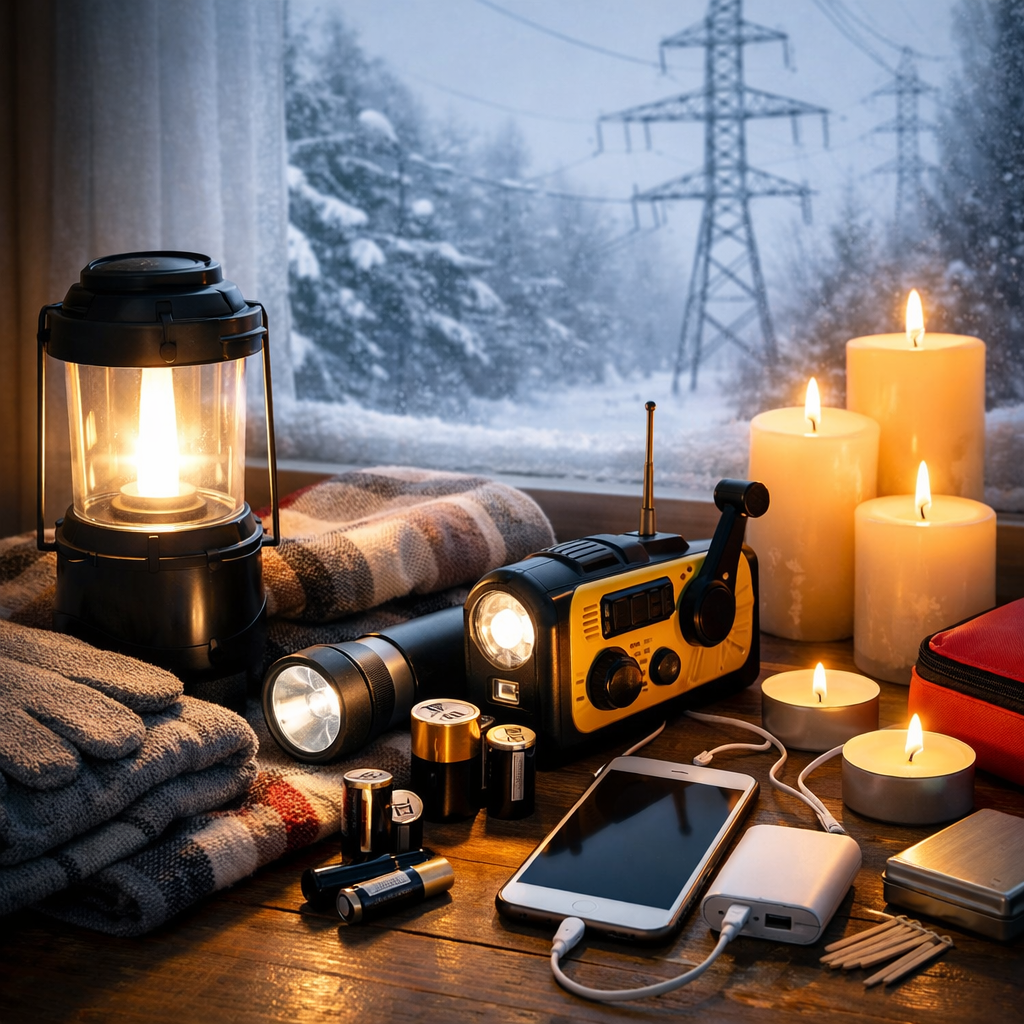 winter power outage safety