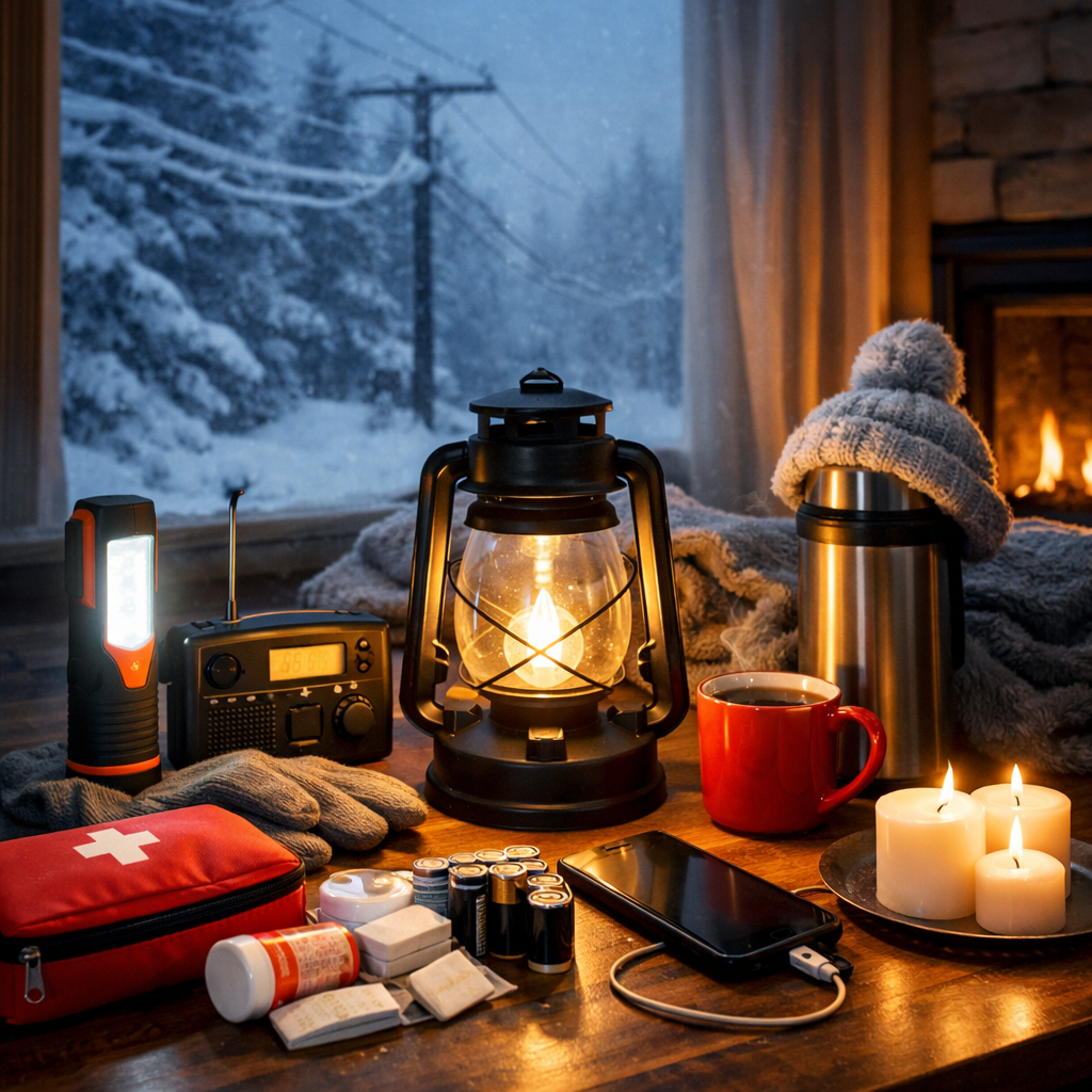 winter power outage safety
