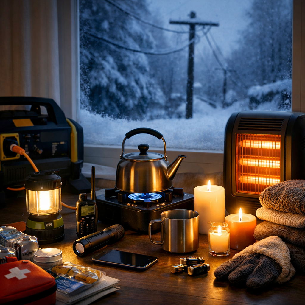 winter power outage safety