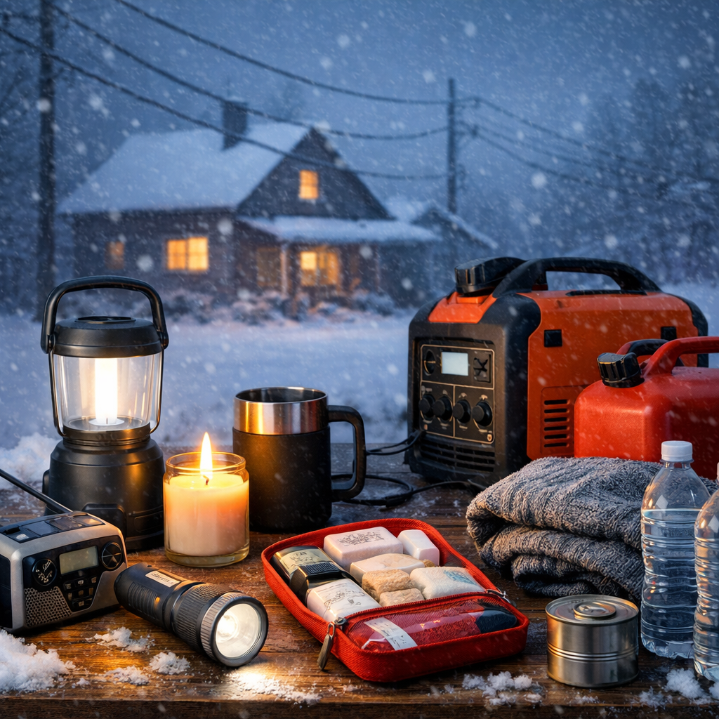 winter power outage safety