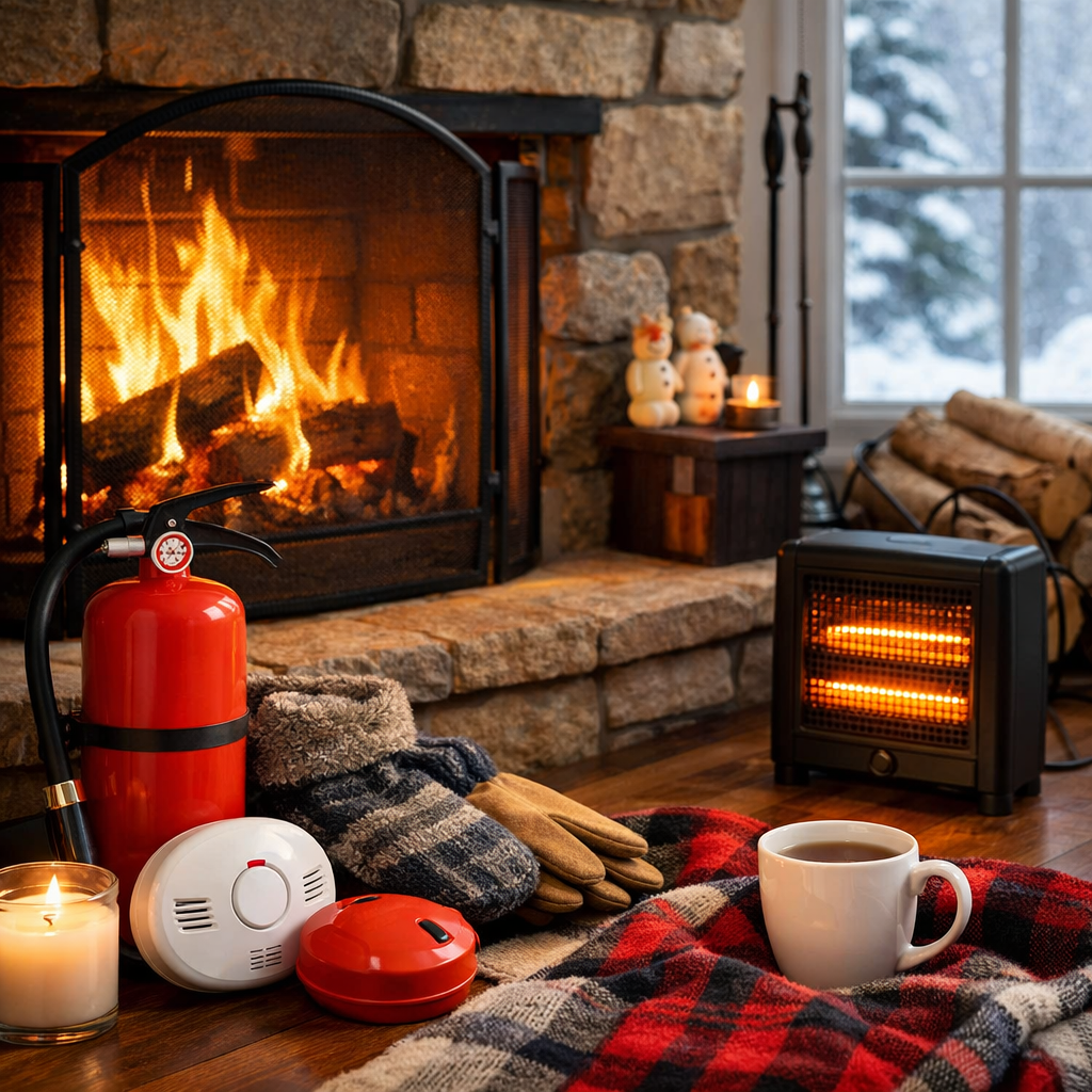 winter fire safety