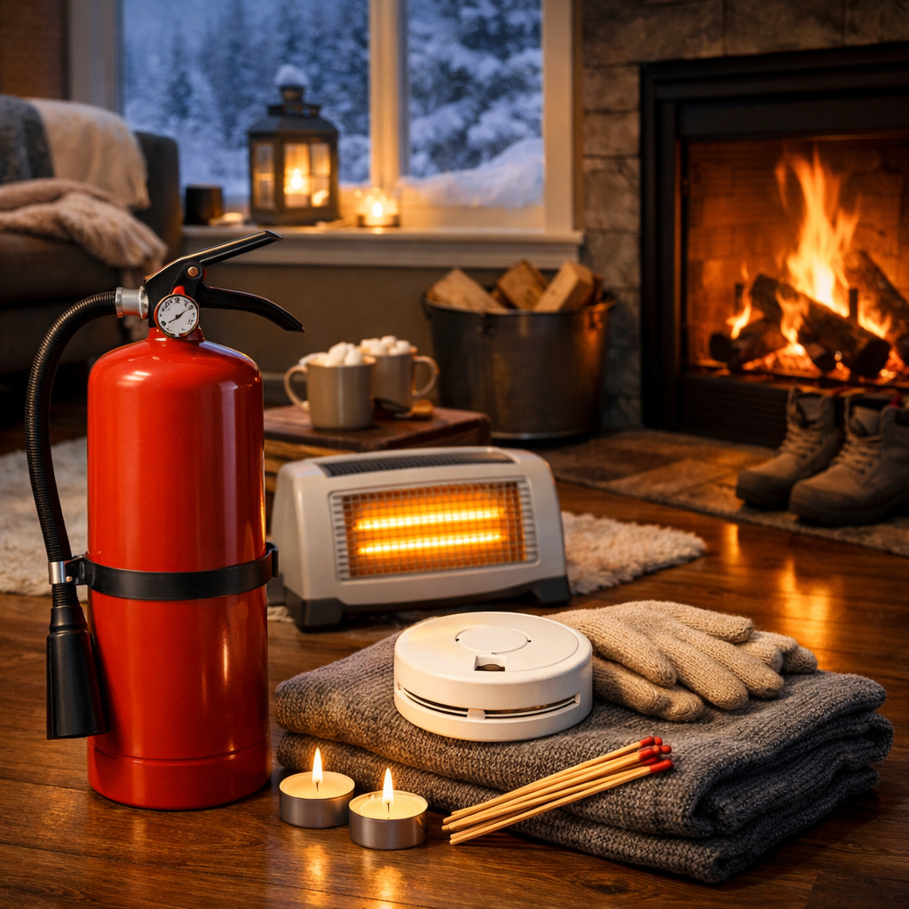 winter fire safety