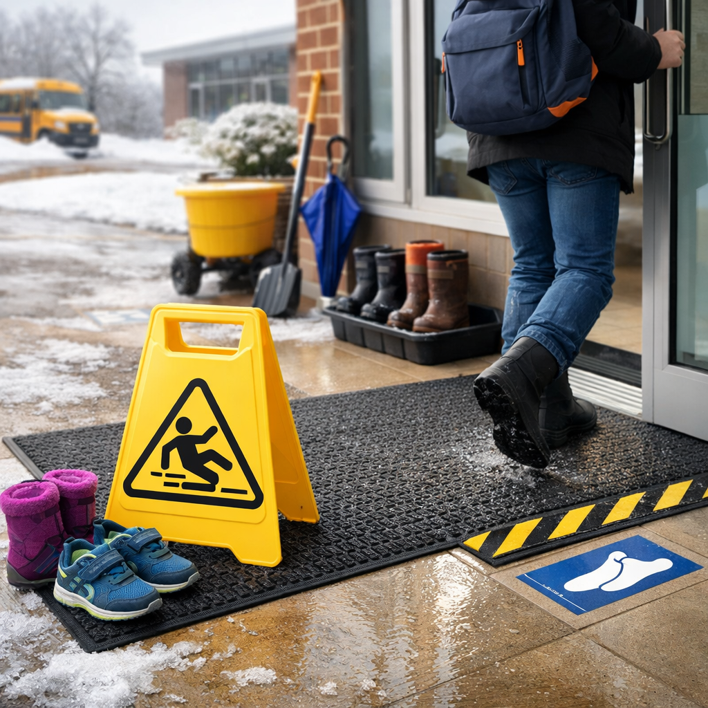 school entrance slip prevention