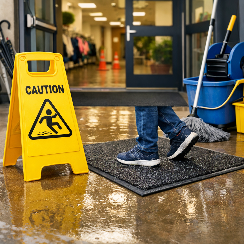 school entrance slip prevention