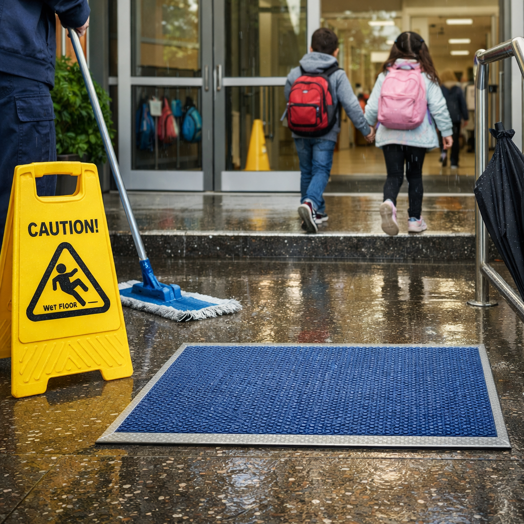 school entrance slip prevention