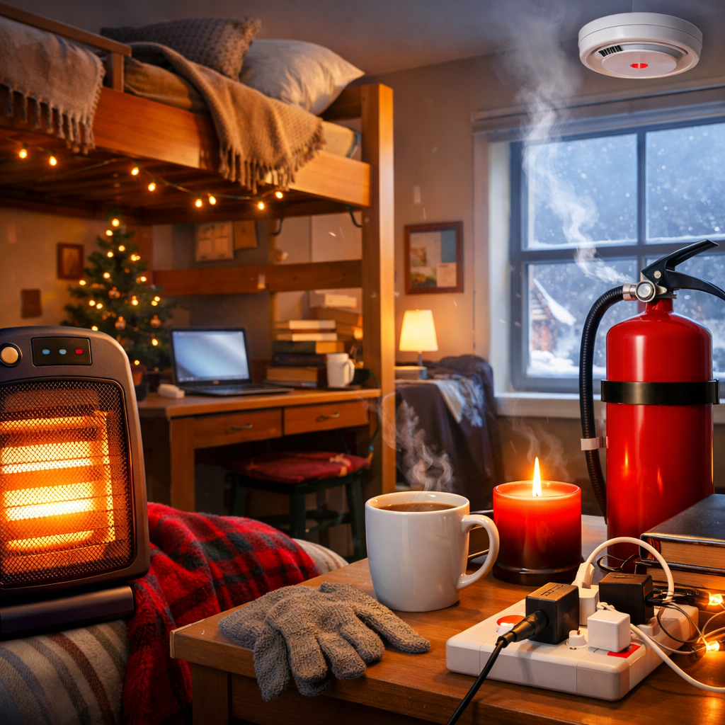 dormitory winter fire safety