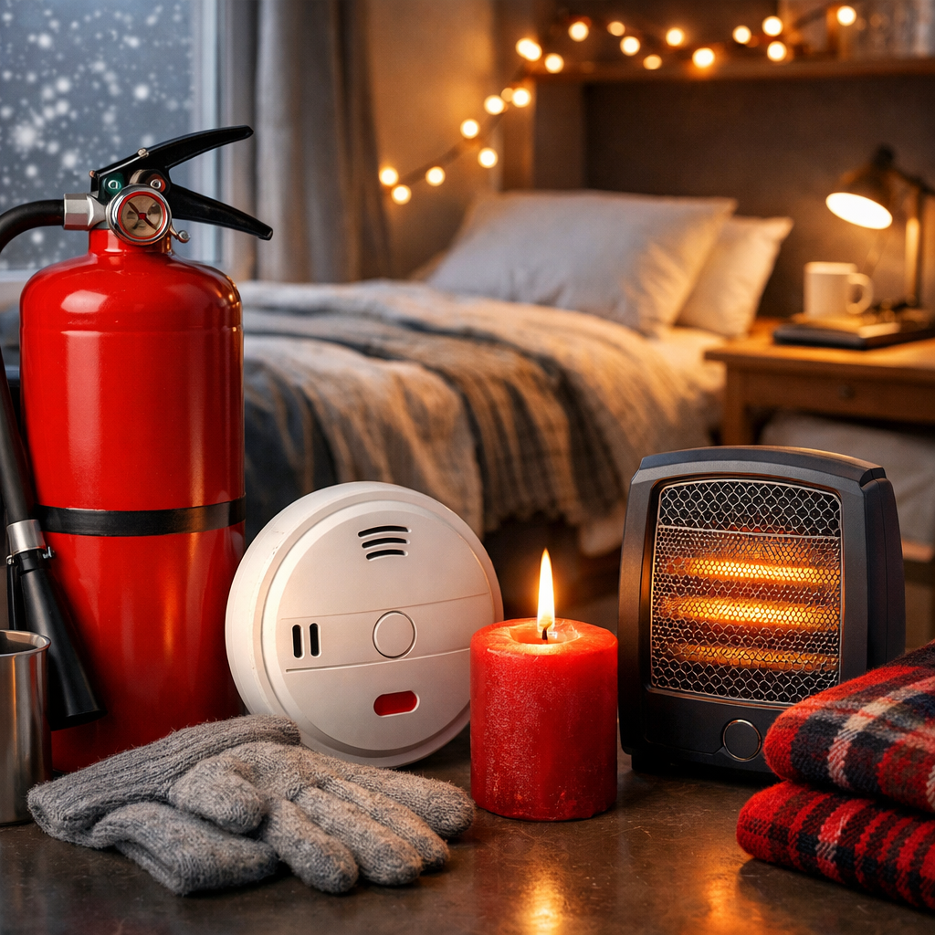 dormitory winter fire safety