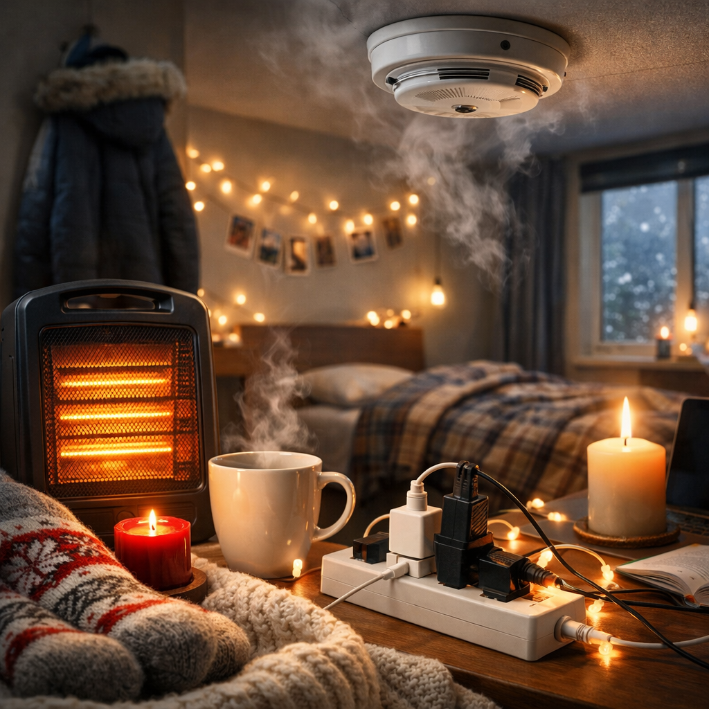 dormitory winter fire safety