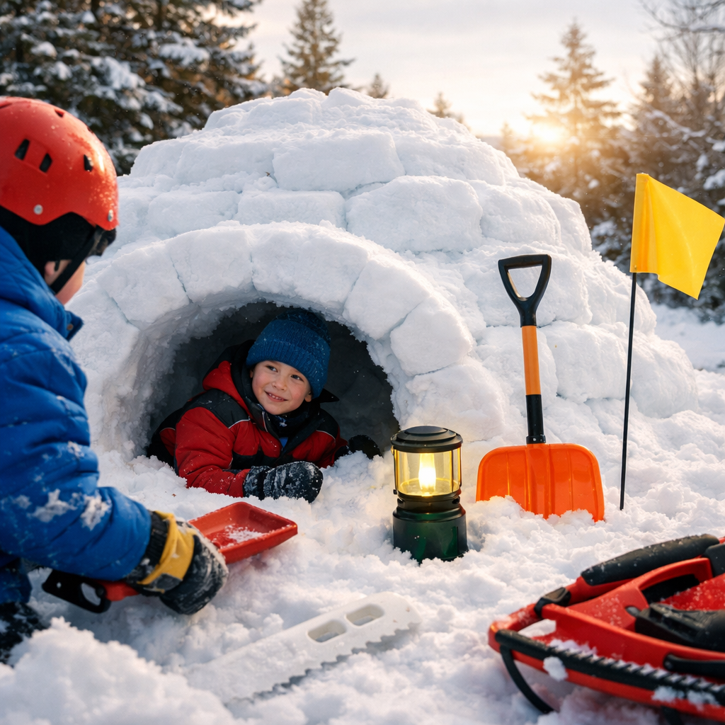 snow fort safety