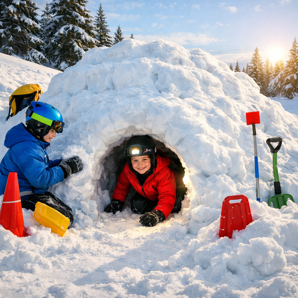 snow fort safety