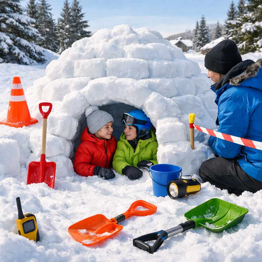 snow fort safety