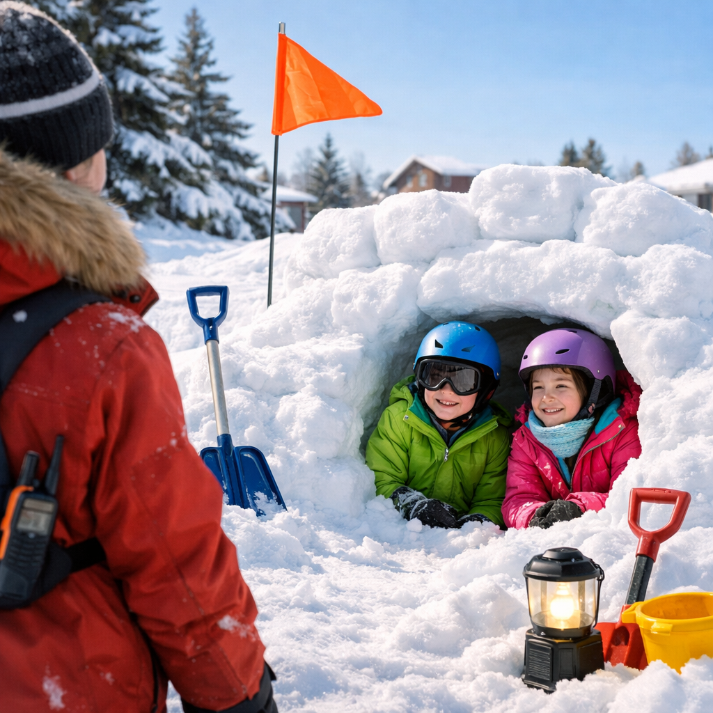 snow fort safety