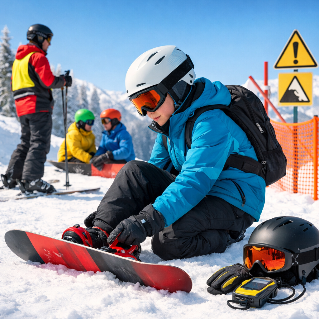snowboarding safety for students