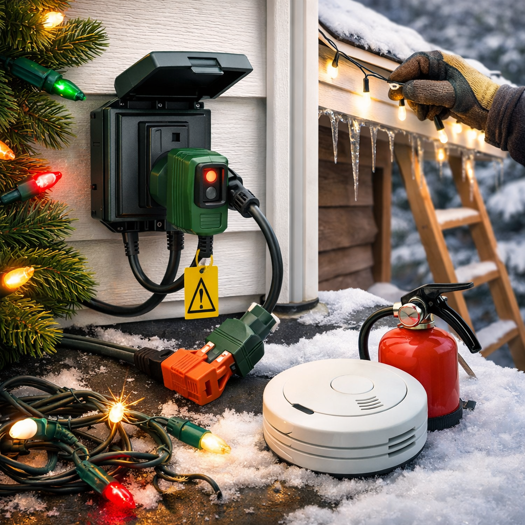 Christmas light safety
