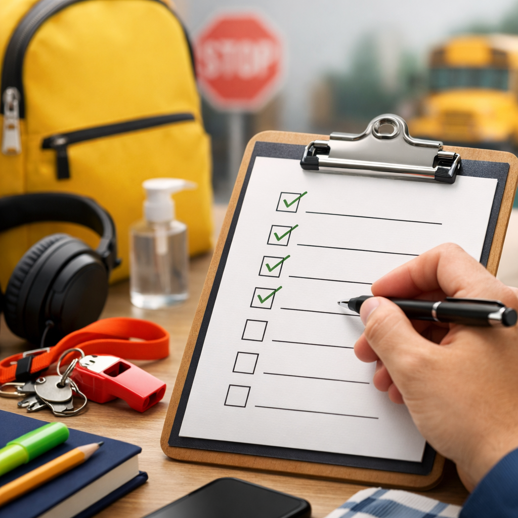 student safety checklist