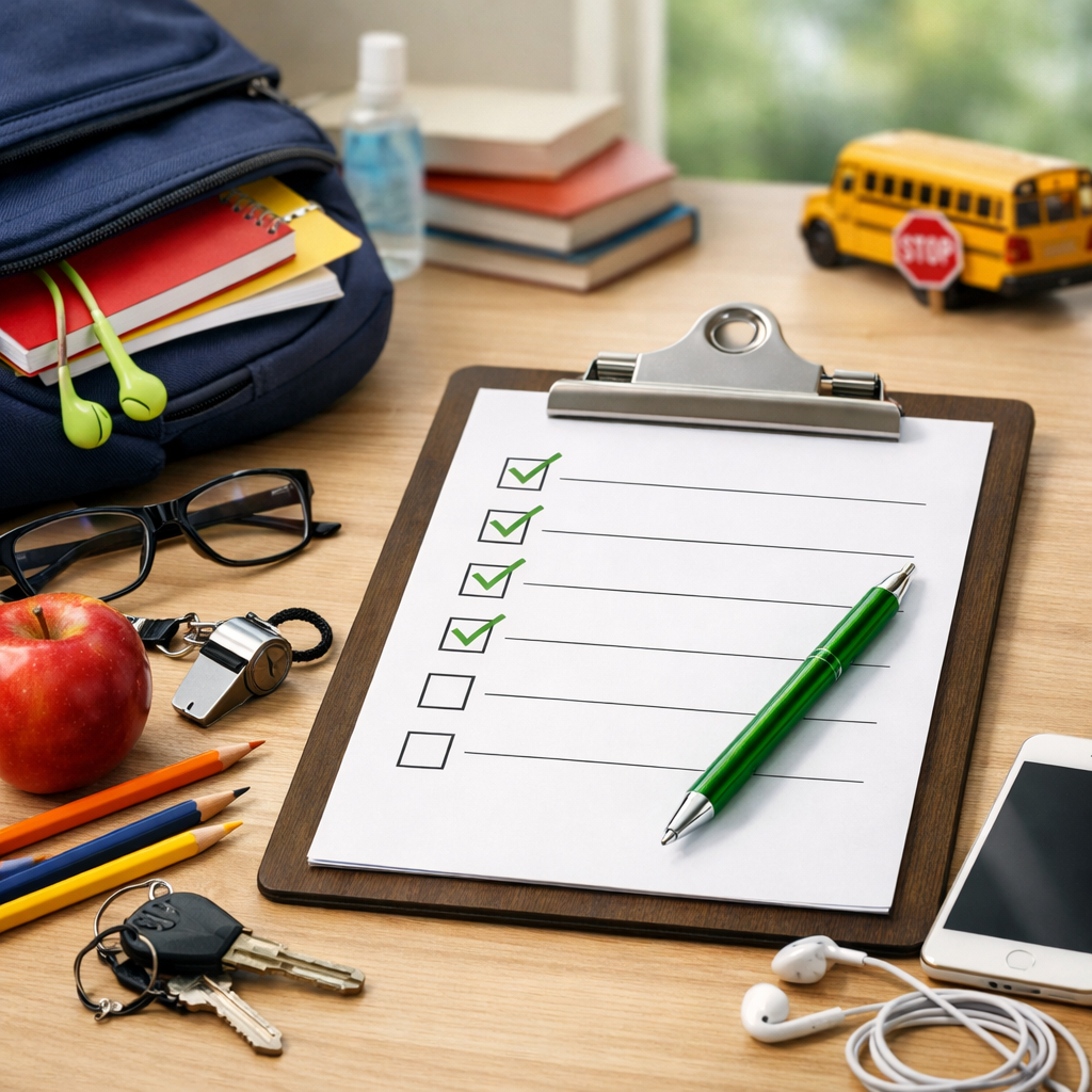 student safety checklist