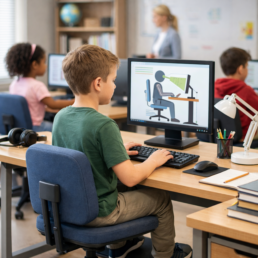 school computer ergonomics