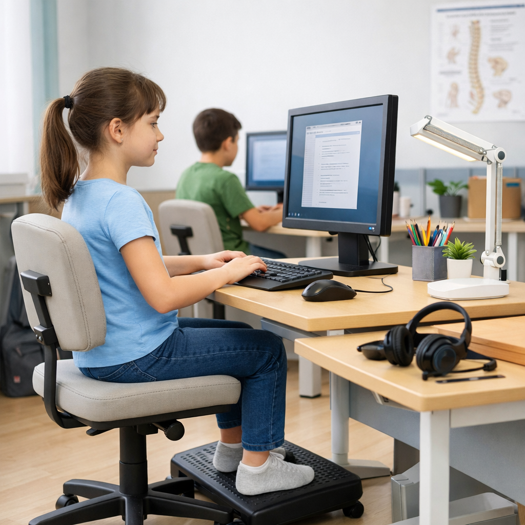 school computer ergonomics