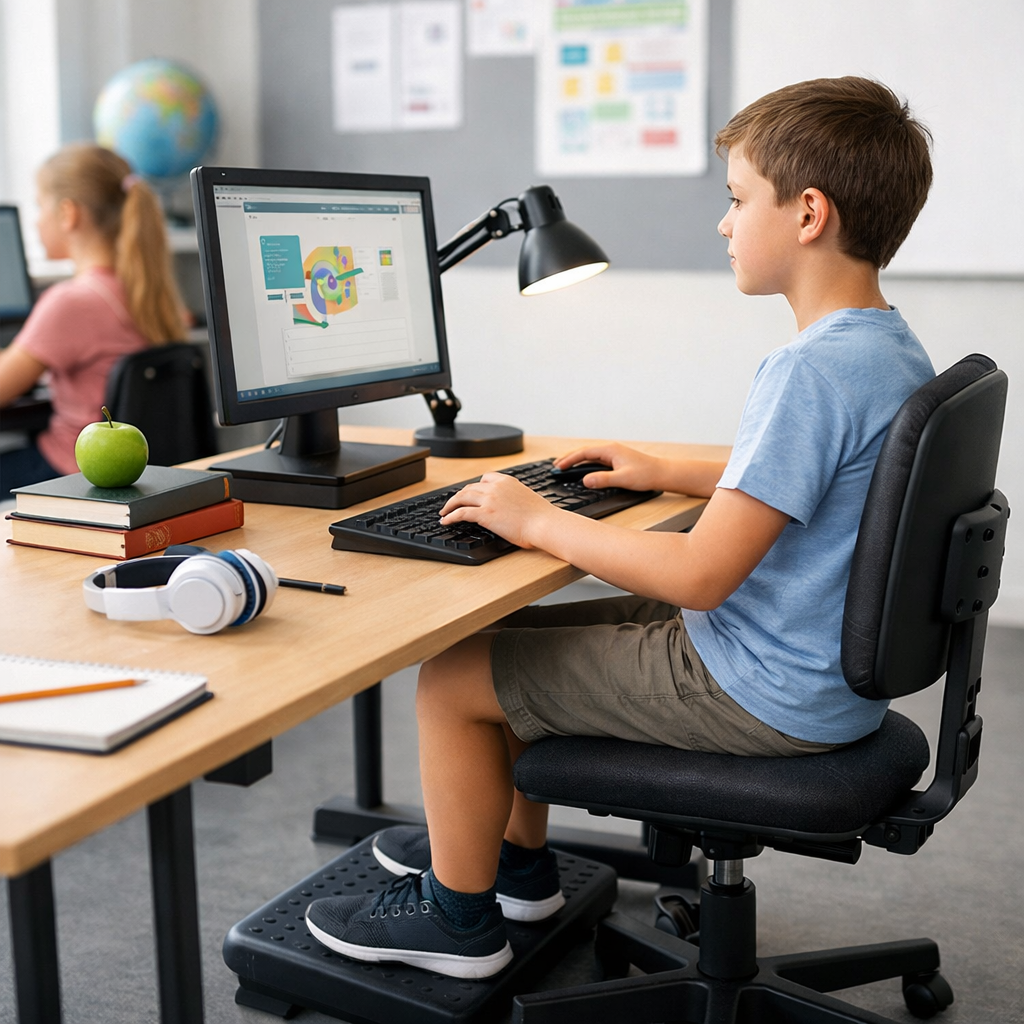 school computer ergonomics