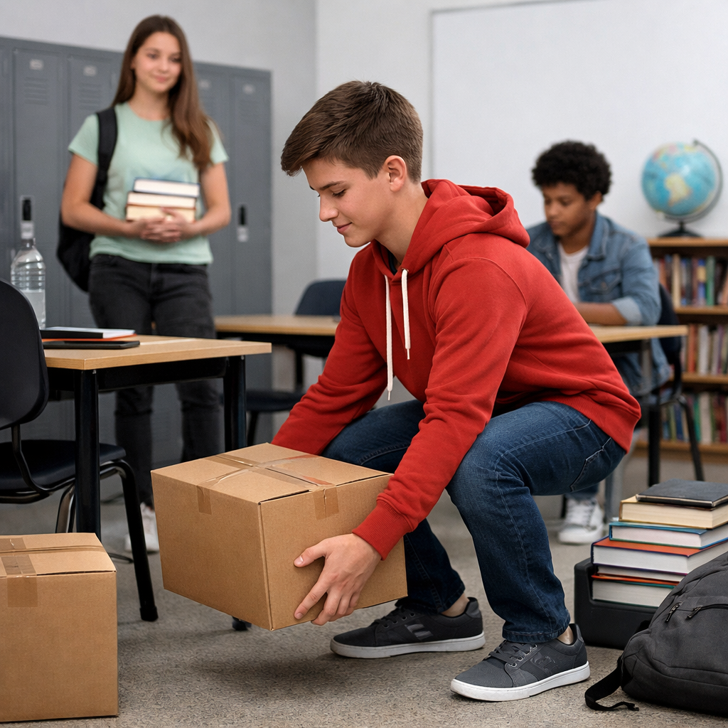 safe lifting for students